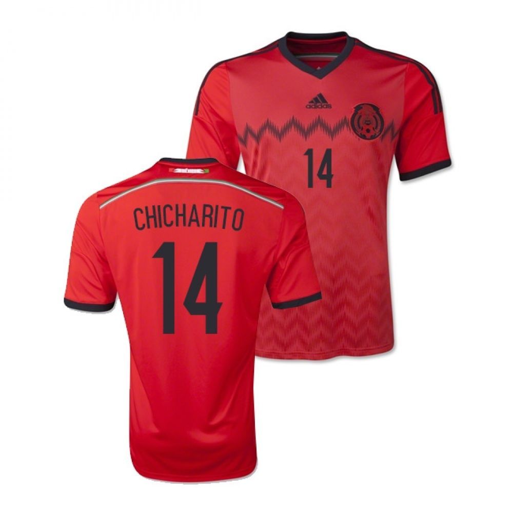 Adidas Chicharito #14 Mexico 2014 FIFA World Cup Large Away Youth ...