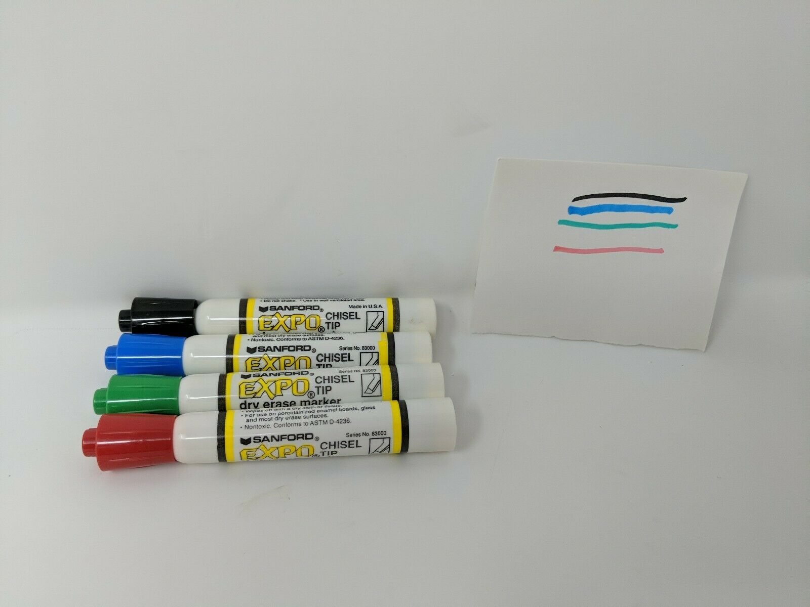 Sanford Expo 83000 Series Dry Erase Markers Original Ketone Lot VTG USA