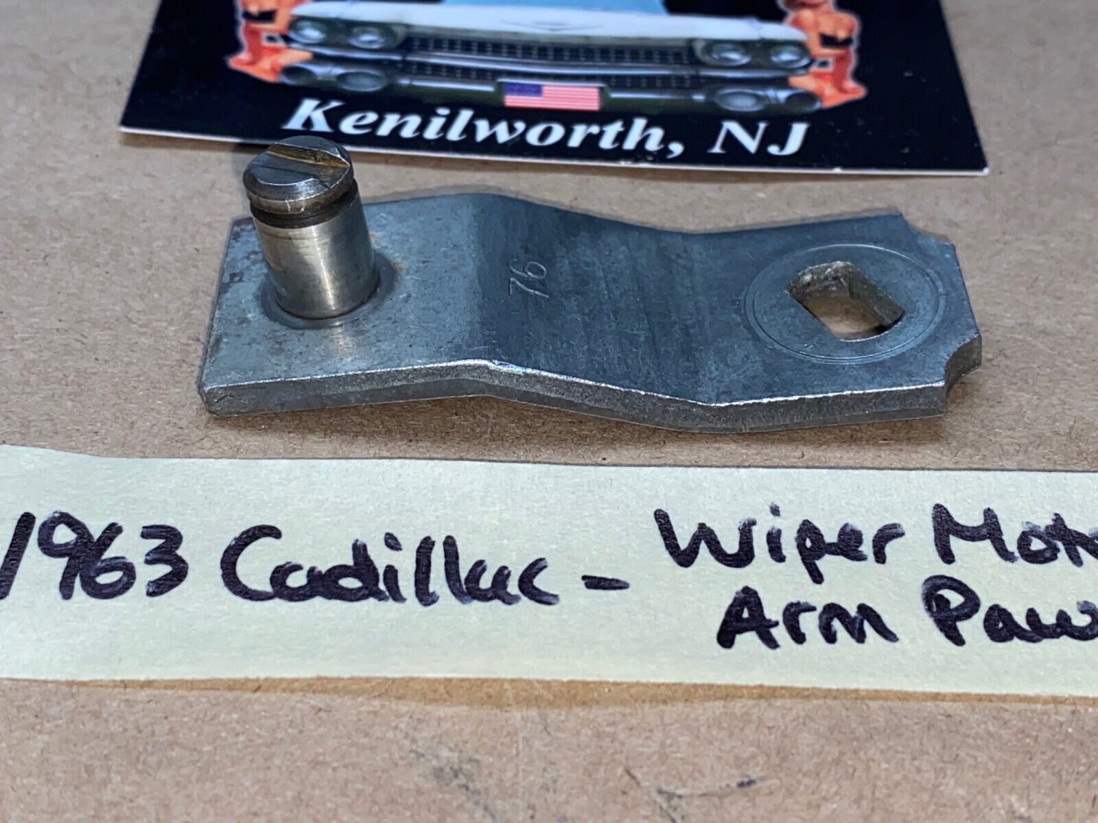 OEM 6364 Cadillac WINDSHIELD WIPER MOTOR CRANK ARM PAWL TO WIPER TRANS