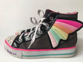 S Skechers Wander Wings Youth Round Toe Synthetic Multicolor Sneakers 3 - $14.80
