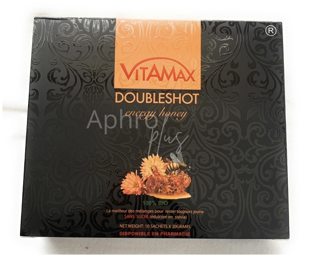 Vitamax Doubleshot Energy Honey For Men Aphrodisiac And Libido Booster