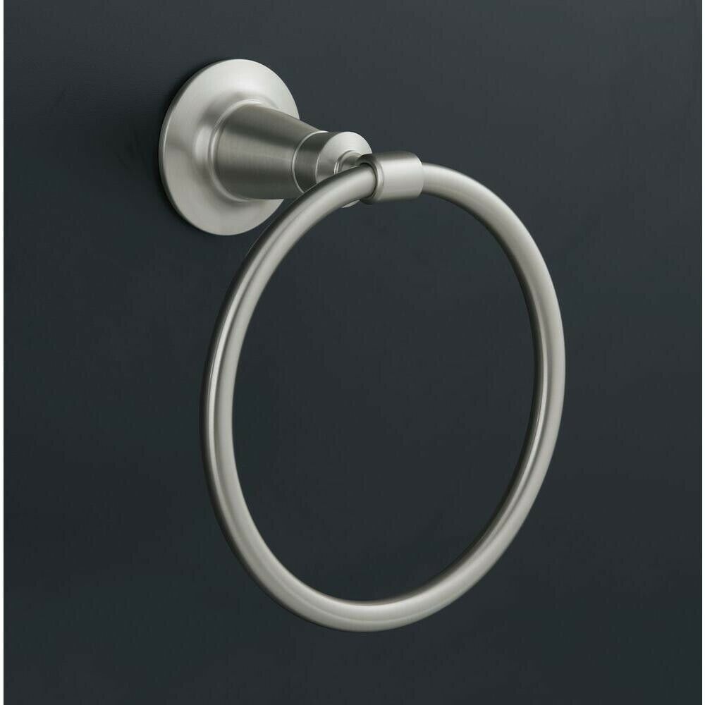 KOHLER Hand Towel Holder Mounting Hardware Brass Vibrant Brushed Nickel