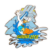 Donald Duck Disney Lapel Pin: Summer 2008, Waterslide - $34.90