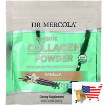 Dr Mercola Organic Collagen Powder Vanilla 10.74oz 304.5g - $126.50
