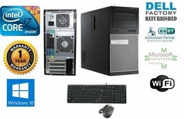 Dell 790 TOWER i7 2600 Quad  3.40GHz 8GB 120GB SSD + 2TB Storage Win 10 ... - $433.65