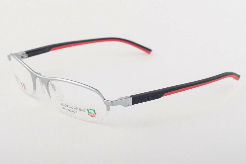 Primary image for Tag Heuer 823 002 Automatic Black Red Eyeglasses TH823-002 52mm