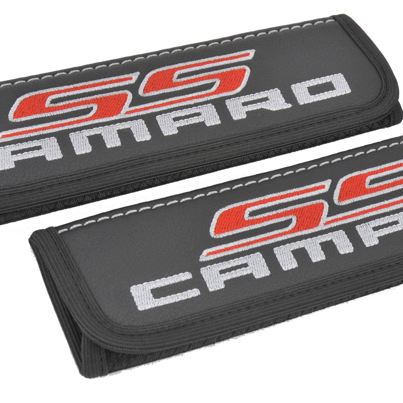 Chevy Camaro SS seat belt covers Leather shoulder pads Accessories with