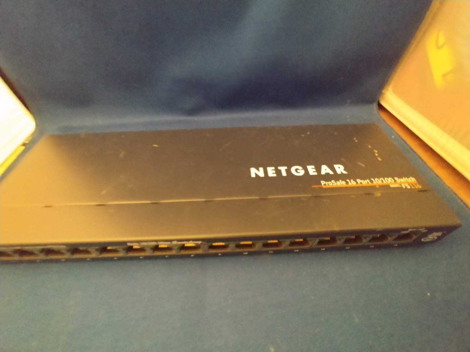 Primary image for Netgear Prosafe 16 Port 10/100 Ethernet Switch Model: FS116 Includes PWR adapter