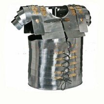 Queen Brass Lorica Segmentata Roman Legionarearmor W/ 20G Steel Leather Strap Sc