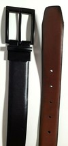 Men's Faux Leather Reversible Belt XL 42-44 Black & Brown - $5.90