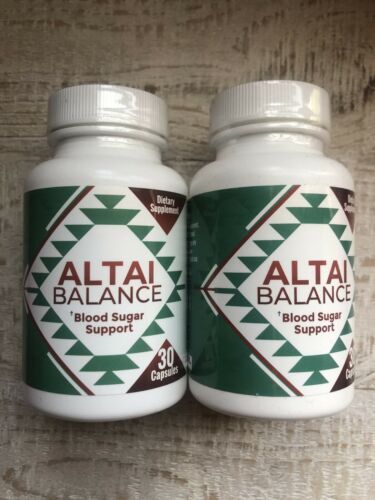 2x Altai Balance Herbal Supplement Supports Blood Sugar • 60 Capsules Exp 6/2022