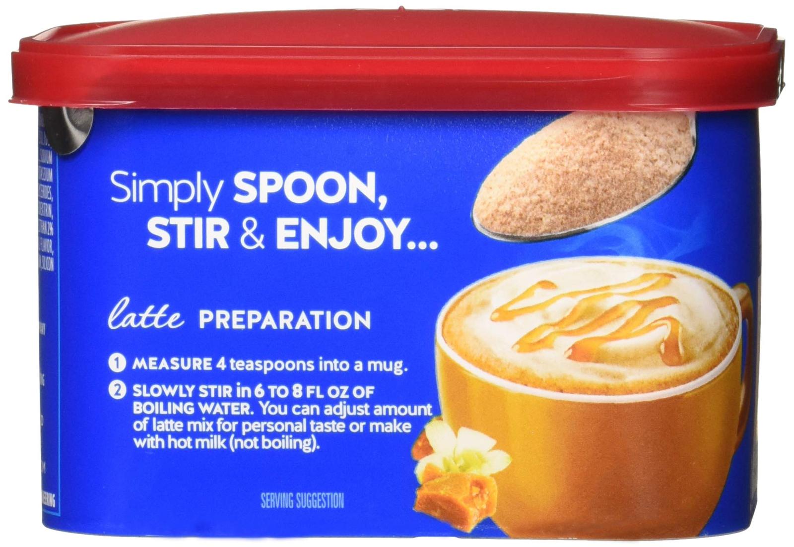 Maxwell House International Latte Vanilla Caramel Flavored Instant