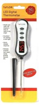 1 Count Taylor LED Digital Thermometer Bright Easy To Read Display At Any Angle