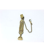Antique AUSTIN &amp; STONE signed GOLD Filled Pocket Watch FOB - 3.75 in. long - £130.68 GBP