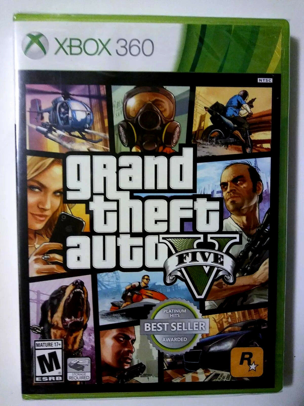 Grand Theft Auto V GTA 5 [Microsoft Xbox 360] feat. Online open world