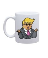The Cute Trump Smug Shrug Mug Cup Donald New in Box - $8.86