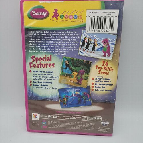 Barney's Colorful World Live! DVD - DVDs & Blu-ray Discs