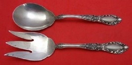 Prince Eugene By Alvin Sterling Silver Salad Serving Set AS 2pc 8 7/8&quot; - $274.55
