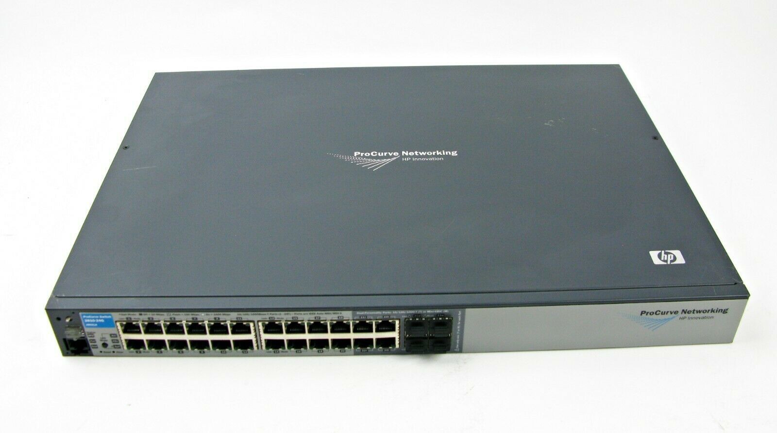 HP Procurve J9021A 24 Port Gigabit Ethernet Switch 2810-24G 10/100/1000 GE - $39.27
