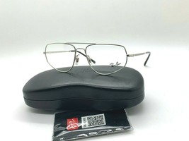 New Ray Ban Optical Eyeglasses Rb 6455 2501 Silver 55-18-140MM /CASE - $77.76