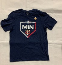 MLB Minnesota Twins Crew Neck Tee Men&#39;s XL Navy MLB - $25.00