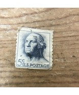 Vtg Antique 5 Cent George Washington US Postage Stamp - $1,000.00