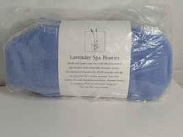 Sonoma Lavender Spa Booties Blue Gray One Size Fits Most New (L) - $49.49
