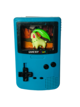 Chikorita Pokemon Game Boy Color vtg Nintendo 2000 toy figure Burger King anime - $24.70