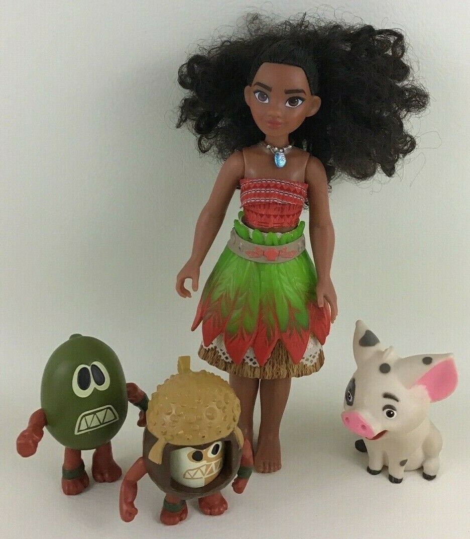 Disney Moana Figures 10 Doll 4pc Lot Pua And 50 Similar Items