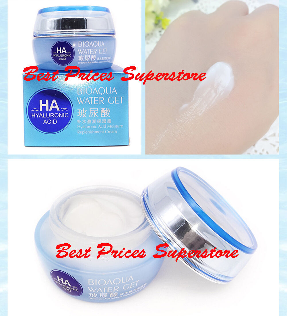 BIOAQUA Water Get Hyaluronic Acid Moisture Replenishment Cream ...