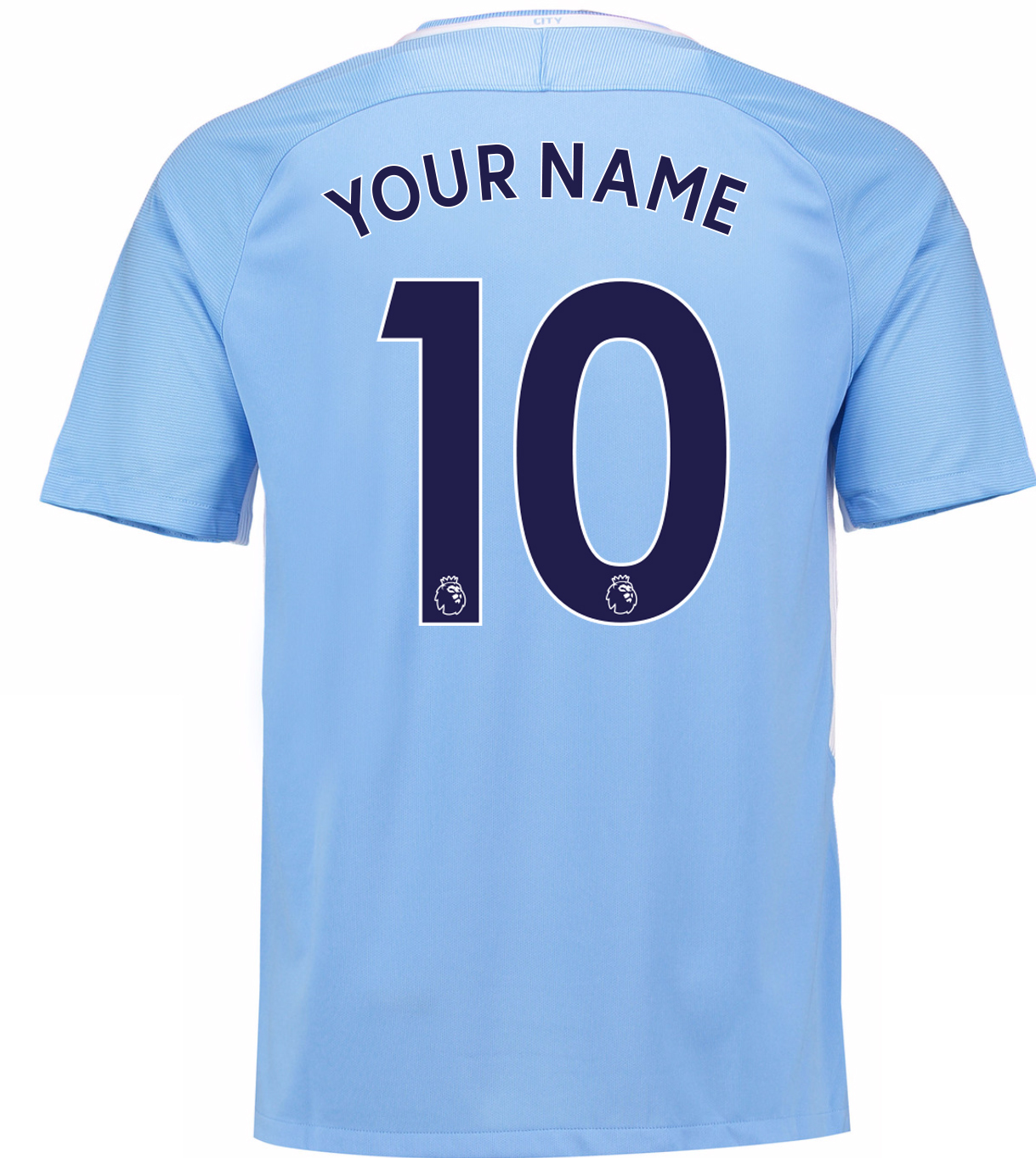 Manchester City Home CUSTOM NAME NUMBER Men Soccer Jersey Football ...