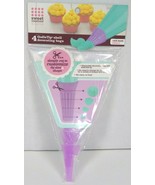 Sweet Creations by Good Cook 4ct Oodle Tip Shell 12&quot; Decorating Bags - $8.99
