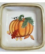 Hausenware 9.5 x 9.5&quot; Casserole Baking Dish Pumpkin Harvest Fall Autumn ... - £50.17 GBP