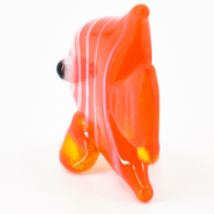 Handmade Orange Angelfish Tiny Miniature Micro Mini Lampworking Glass Figurine image 3