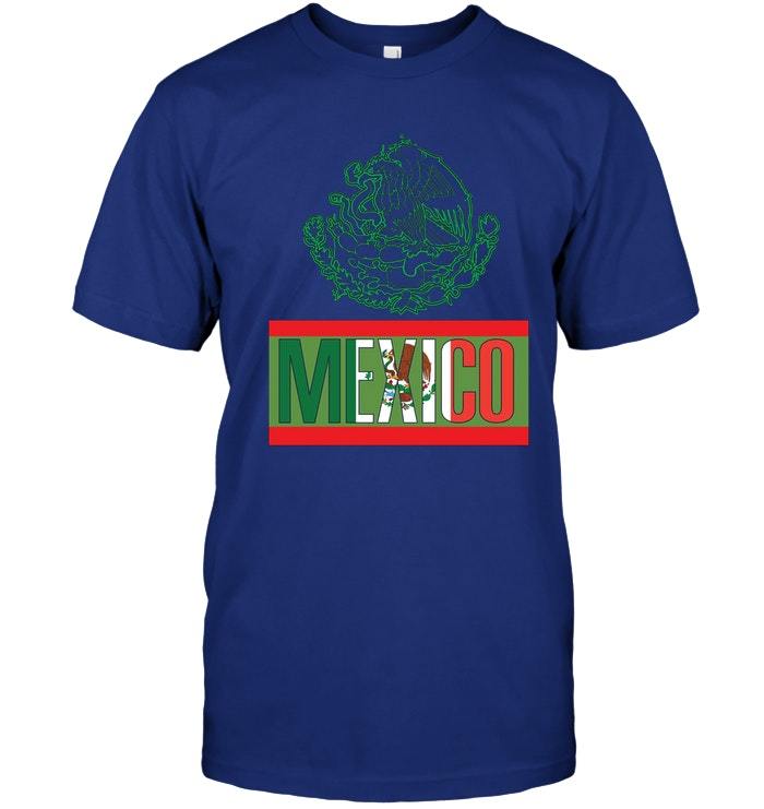 Mens CaliDesign Mexico Soccer Jersey T shirt Futbol Team ...