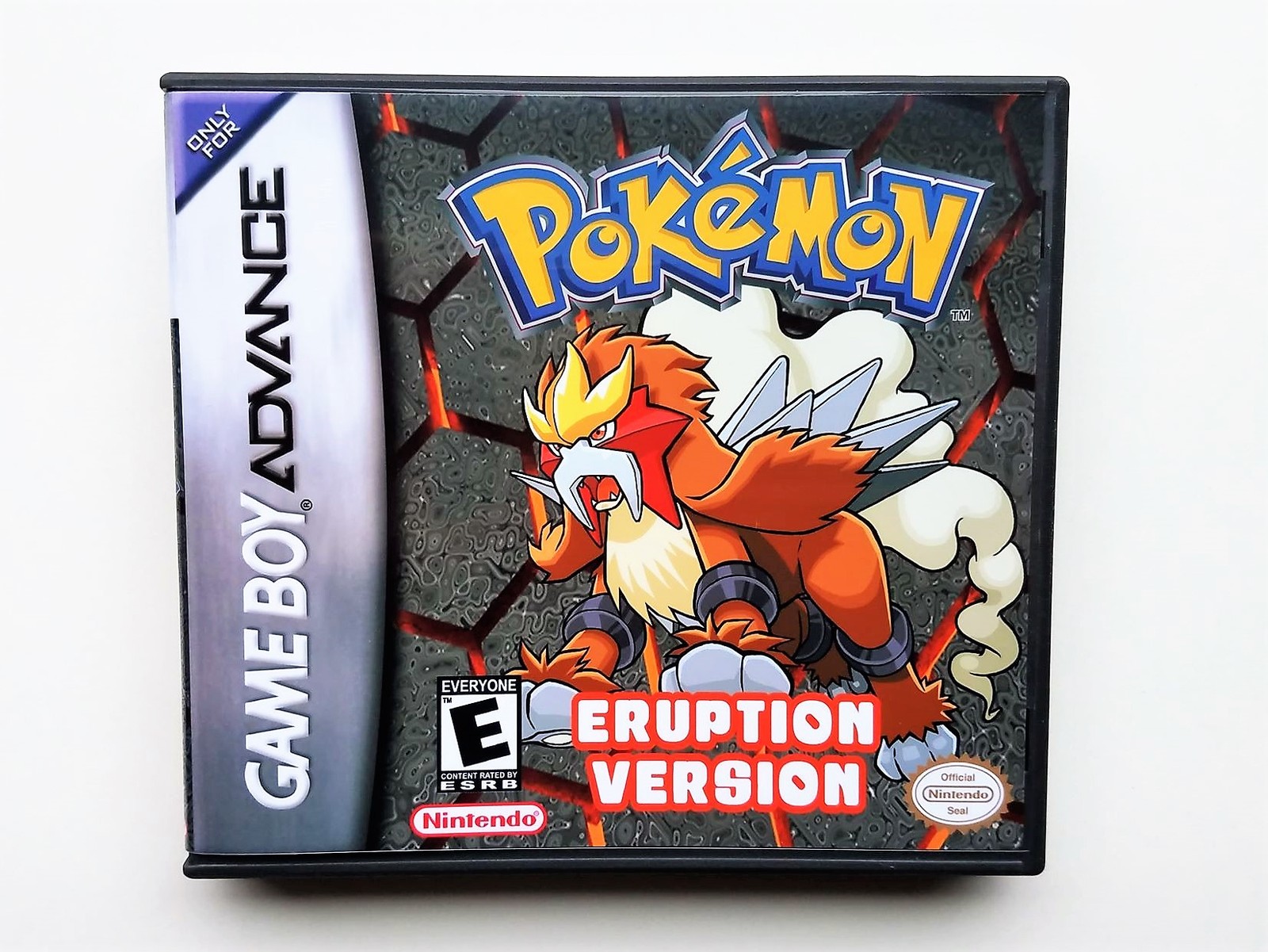 Pokemon Eruption Game / Case - Gameboy Advance (GBA) USA Seller