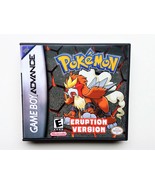 Pokemon Eruption Game / Case - Gameboy Advance (GBA) USA Seller - $13.99+