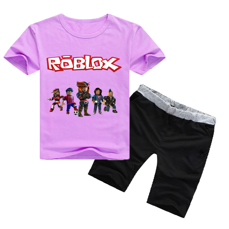 Roblox Theme Cute Series Purple Kids T Shirt And 50 Similar Items - roblox black and purple pants