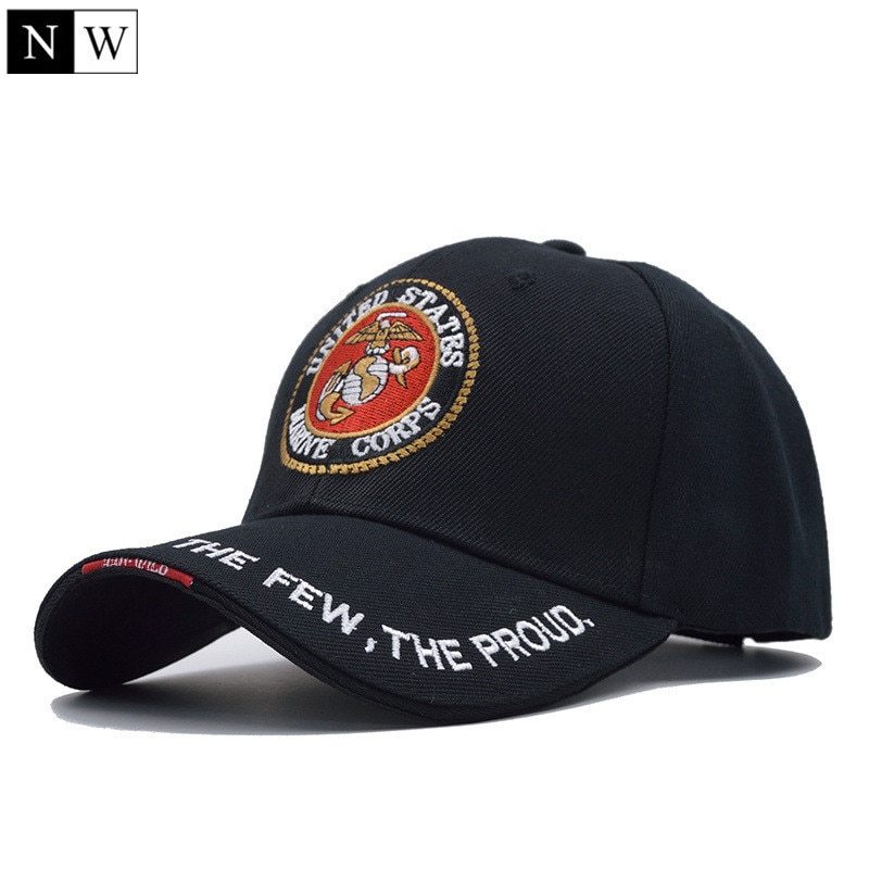[NORTH] United States Marine Corps Bone Baseball Cap Men Navy Seals Hat ...