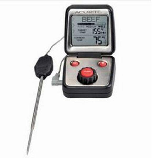 AcuRite Digital Meat Thermometer with Probe for Ov... DNH-00277CH