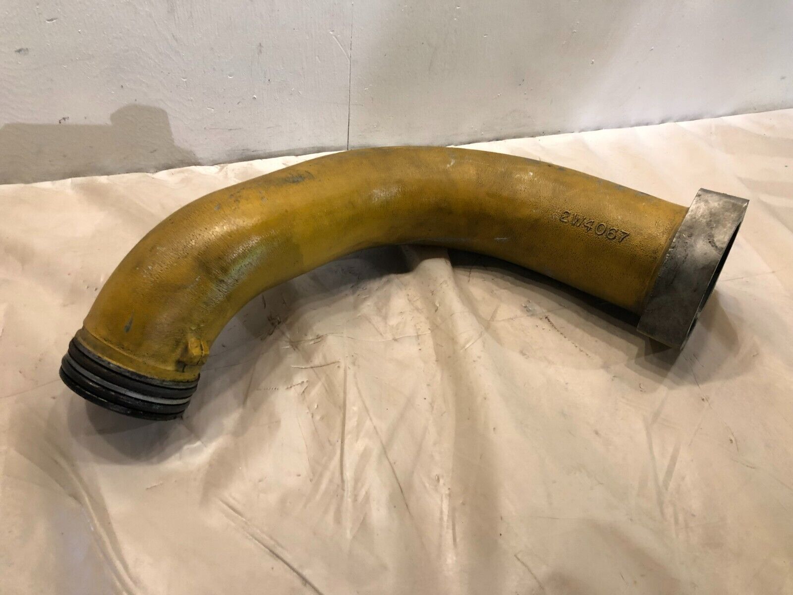 1996 CAT 3508 Caterpillar Diesel Engine LH Turbo Air PIPE 2W-4067 OEM ...