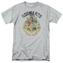 Harry Potter Hogwarts School of Wizardry Distressed Logo T-Shirt NEW UNWORN - $19.34+