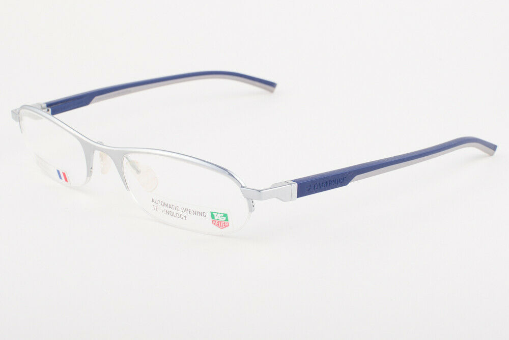 Primary image for Tag Heuer 823 004 Automatic Blue Gray Eyeglasses TH823-004 52mm