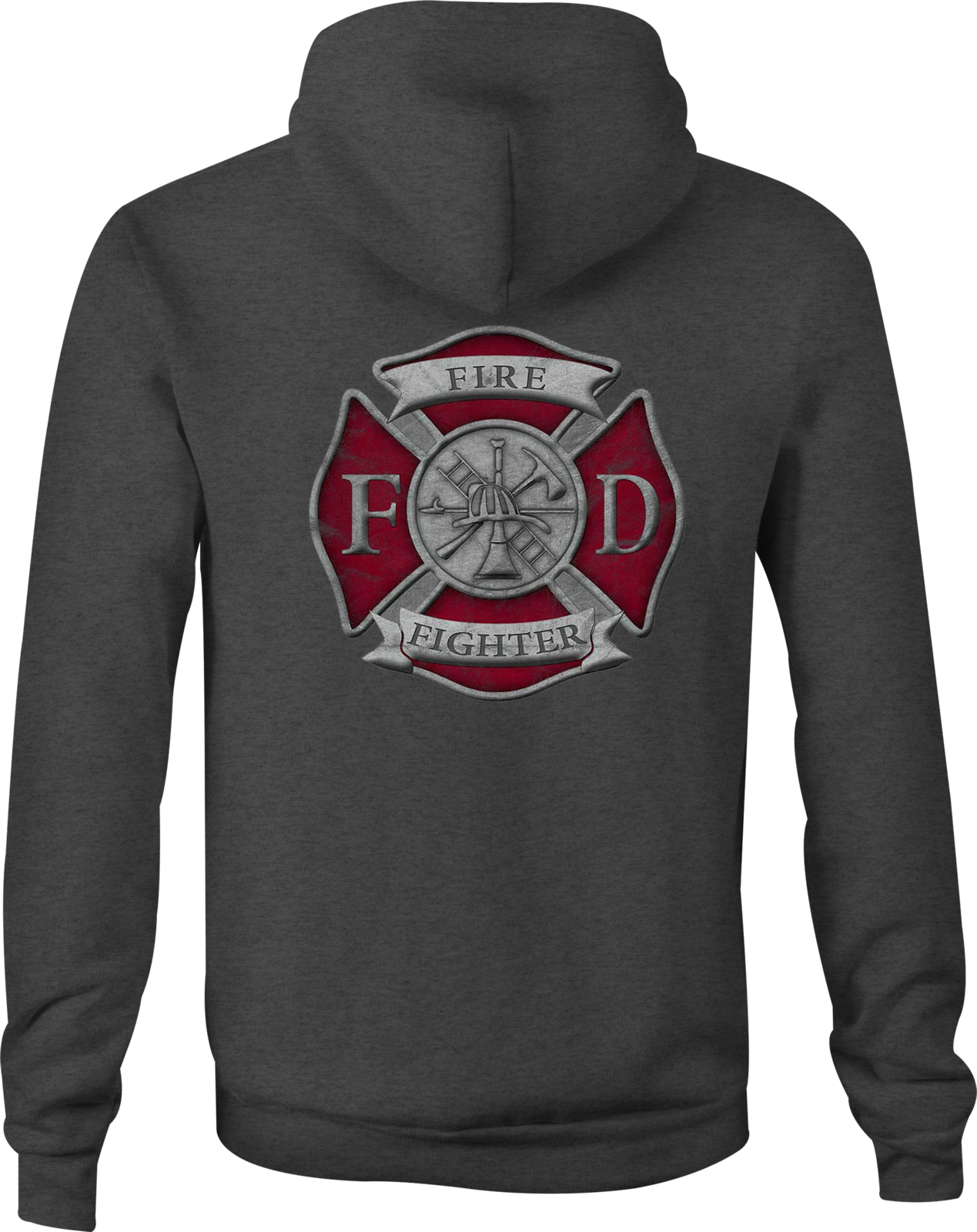 Firefighter Zip Up Hoodie Fire Dept for Women - Sweatshirts, Hoodies