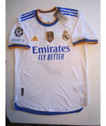 Vini Jr. #20 Real Madrid UCL Champions Match White Home Soccer Jersey 20... - $110.00