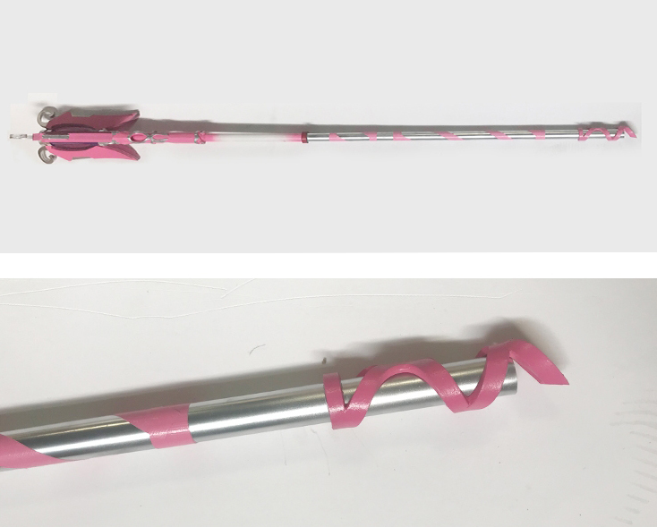 Overwatch Mercy Skin Pink Caduceus Staff Cosplay Replica Weapon Prop Buy