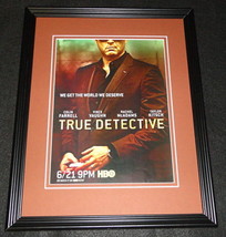 True Detective 2015 HBO Framed 11x14 ORIGINAL Advertisement Vince Vaughn