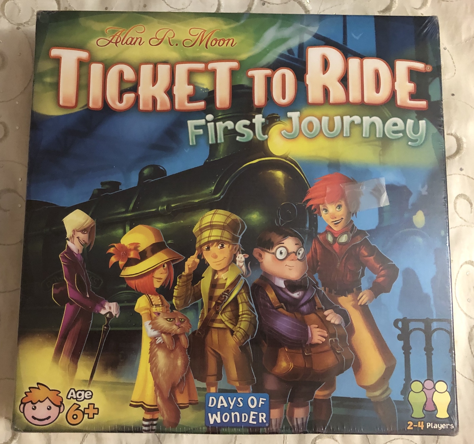 Alan R Moon Ticket to Ride First Journey Board Game - Contemporary ...