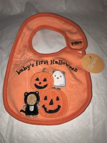 NEW Carter/'s Infant Bib /"Irish I Had a Mustache/" One Size Green