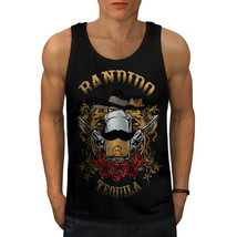 Bandido Tequila Rose Tee Mexico Gun Men Tank Top - $12.99